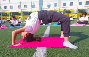 International Day of Yoga at NIMS Dubai